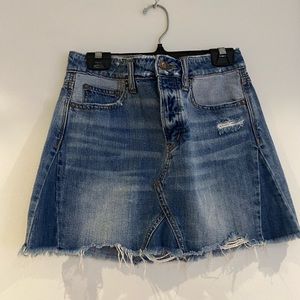 American eagle denim skirt